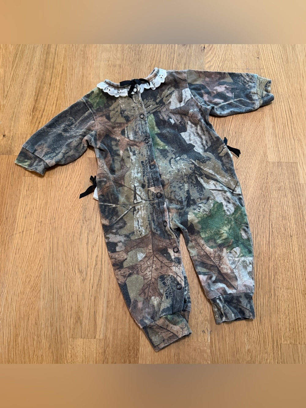 Jordan Lee Originals Cabelas Baby Newborn 3-6 MONTHS Pink Camo One Piece Dress - Picture 2 of 12